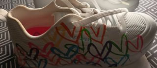 Zapatillas Skechers Corazones Multicolor Talla X