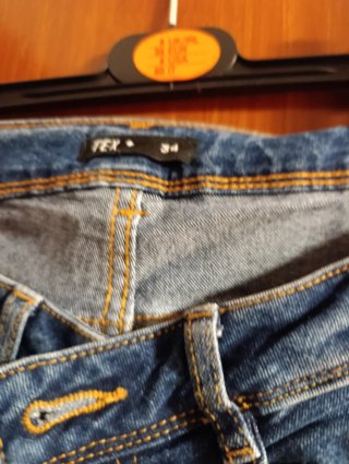 Pantalones vaqueros campana azules
