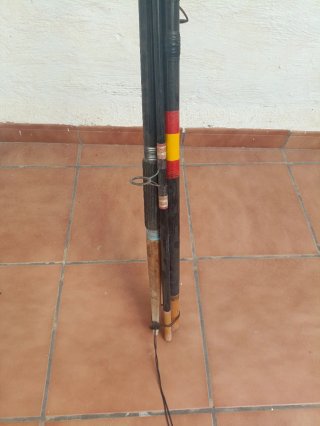 Caña de pescar telescópica