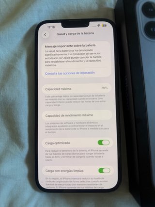 iPhone 13 Pro Azul alpino + 2 Carcasas originales