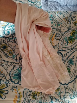 Vestido y falda beige/rosa
