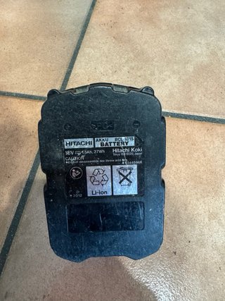 Batteria Hitachi 18V Li-Ion