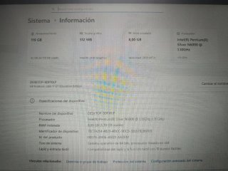 Ordenador Portátil/Tablet Hp con disco SSD