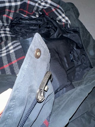 Abrigo Burberry Azul Marino