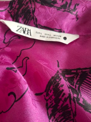 Blusa Estilo Oriental Morada