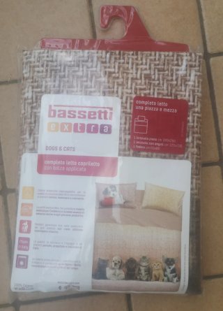 Completo letto Bassetti 1 piazza e mezza
