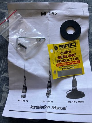 Antena CB Sirio ML145 Made in Italy