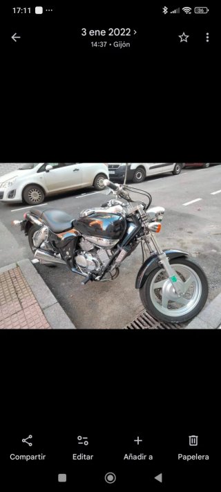 Kymco Custom 250cc Moto Cruiser Cambio por scuter