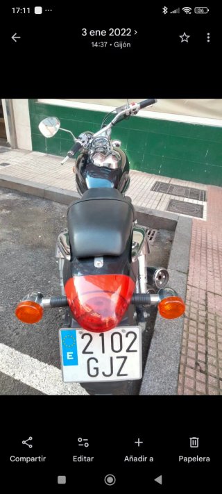 Kymco Custom 250cc Moto Cruiser Cambio por scuter