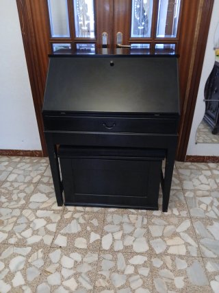 Escritorio Secreter Ikea Negro