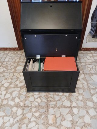 Escritorio Secreter Ikea Negro
