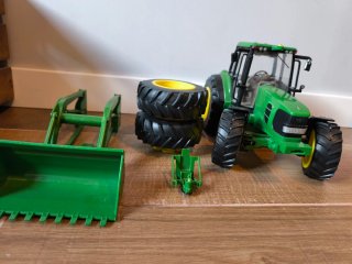 Tractor Juguete John Deere con Pala