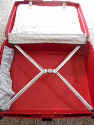 Valigia REGENT rossa 64x50x21
