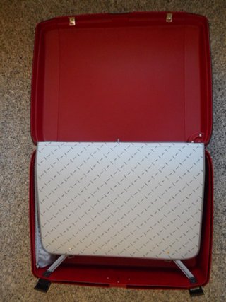 Valigia REGENT rossa 64x50x21