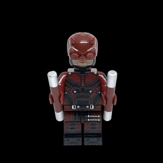 Figuras Custom Lego Daredevil vs Kingpin Marvel