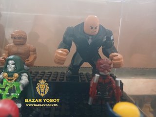 Figuras Custom Lego Daredevil vs Kingpin Marvel