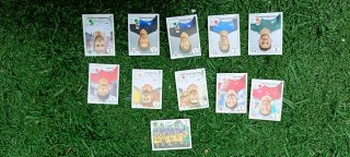 Cromos de fútbol - Colección variada
