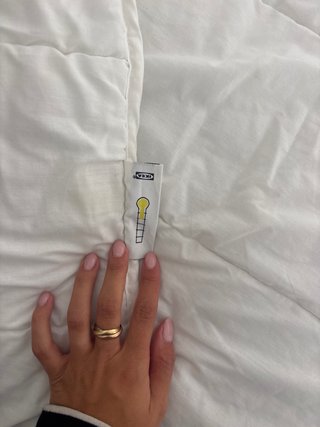 Edredón IKEA Calor Medio Blanco
