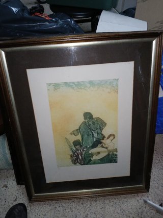 Quadro stile veneziano Arlecchino