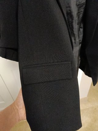 Blazer Zara Negro Talla S
