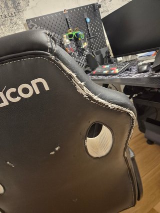 Silla Gaming escritorio Nacon Negra Soporte Lumbar