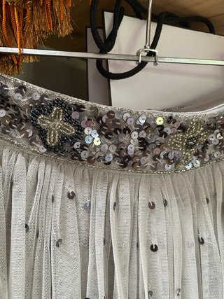 Falda Maya Deluxe tul lentejuelas