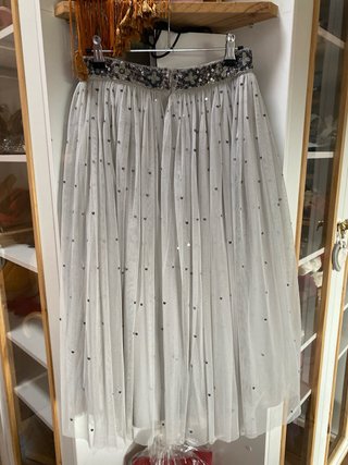 Falda Maya Deluxe tul lentejuelas