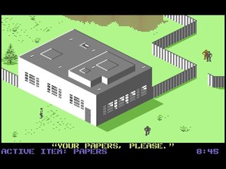 Commodore 64. Infiltrator. Excelente estado!