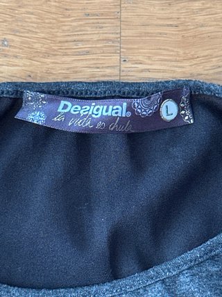 Camiseta Desigual Estampada Talla M