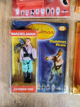 Madelman 4 Piratas + Fascículos