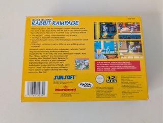 Bugs Bunny Rabbit Rampage Super Nintendo