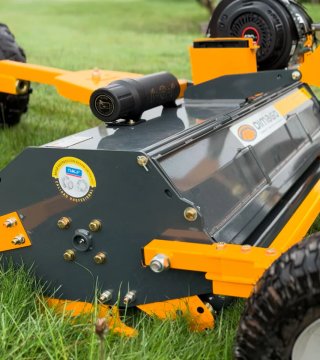 Desbrozadora de martillos para quad profesional
