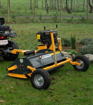 Desbrozadora de martillos para quad profesional