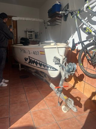 Barco 3,5m + Motor 9.9 + Remolque