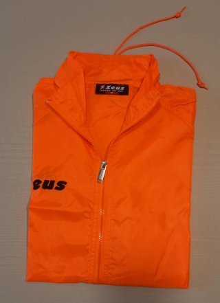 Giacca a vento Zeus arancione taglia M