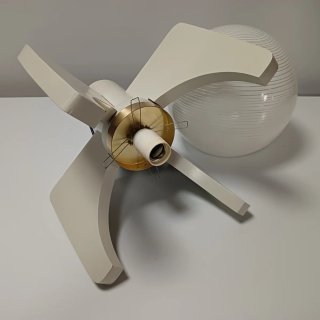 LAMPARA SUSPENSIÓN MADERA 70S