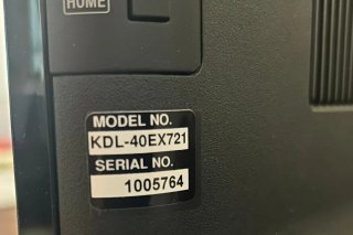Televisor Sony Bravía KDL-40EX721 40 pulgadas