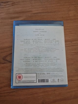 Coldplay Ghost Stories Live 2014 Blu-ray