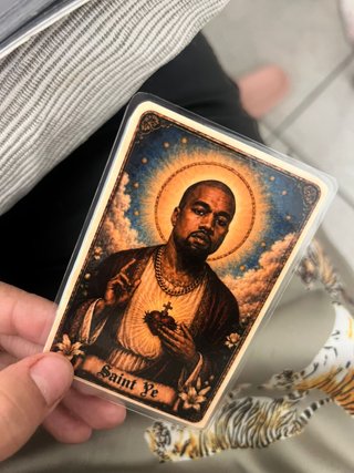 Santino Saint Ye Kanye West Card