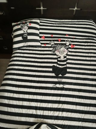 Edredón juvenil estampado niña cama 135