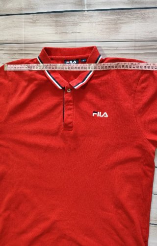 Polo Manga Corta Fila Rojo Clásico Deportivo