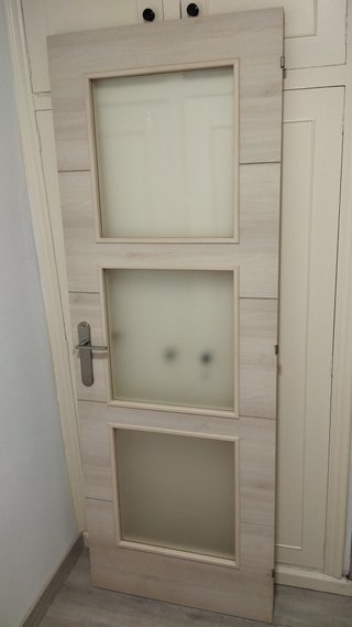 Puerta interior madera 204x73 cm