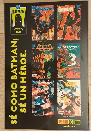 Cómic Batman: The brave and the bold (Batman day)