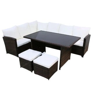 SET JARDIN RINCONERA SOFA MESA TERRAZA PREMIUM