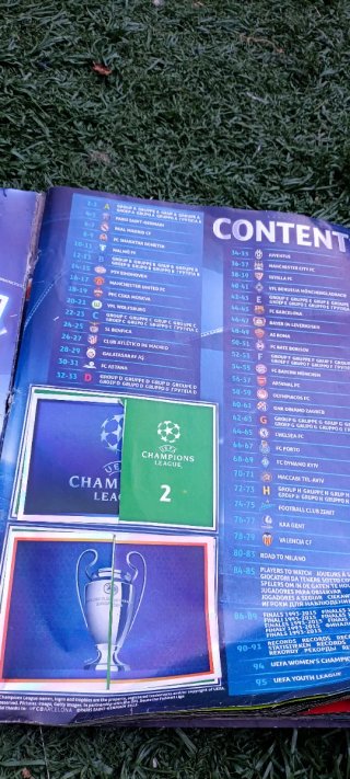 Álbum Topps Champions League 2015/16