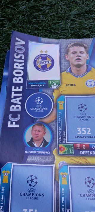 Álbum Topps Champions League 2015/16