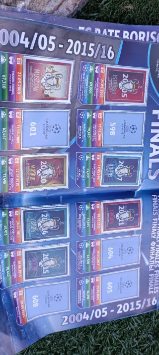 Álbum Topps Champions League 2015/16