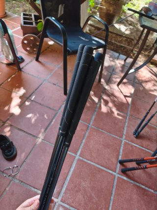 Juego de palos de golf falta el 7