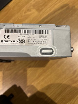 Equipo sonido Mercedes , para Mercedes Benz C 220