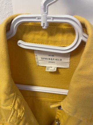 Cazadora vaquera amarilla Springfield